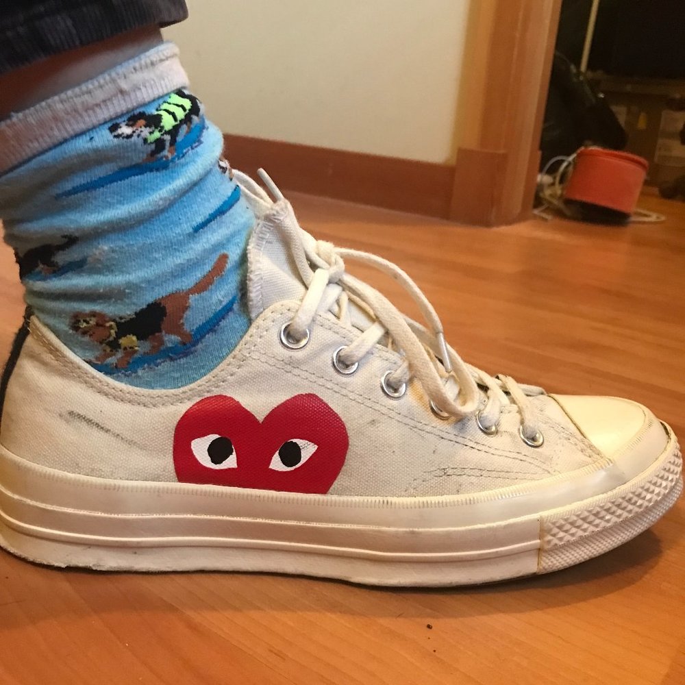 Comme des garcons converse , limited edition